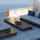 Proiector Led Exterior din Aluminiu cu Senzor de Mișcare - Nerea Viadurini