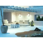 Proiector Led Exterior din Aluminiu cu Senzor de Mișcare - Nerea Viadurini