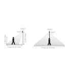 Proiector Led Exterior din Aluminiu cu Senzor de Mișcare - Nerea Viadurini