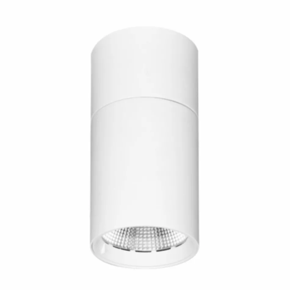 Plafoniera cu LED reglabila din aluminiu alb sau negru - Punct Viadurini