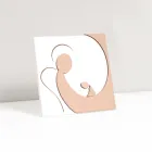 Poză mică înfățișând Îngerul Mamei Gravată Laser Made in Italy - Augustina Viadurini