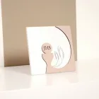 Poză mică înfățișând Euharistia Gravată Laser Made in Italy - Ingrid Viadurini