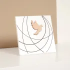 Poză gravată cu laser înfățișând Sfânta Confirmare Made in Italy - Mumbi Viadurini