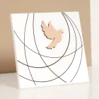 Poză gravată cu laser înfățișând Sfânta Confirmare Made in Italy - Mumbi Viadurini