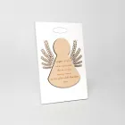 Poză mică înfățișând un înger mic cu spice de porumb Made in Italy - Greta Viadurini