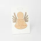 Poză mică înfățișând un înger mic cu spice de porumb Made in Italy - Greta Viadurini