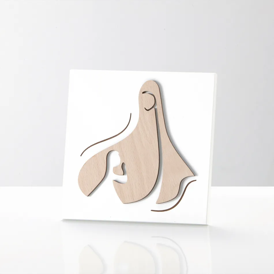 Imagine cu Scena Sacră Apariția Îngerului la Madone Made in Italy - Babuska Viadurini