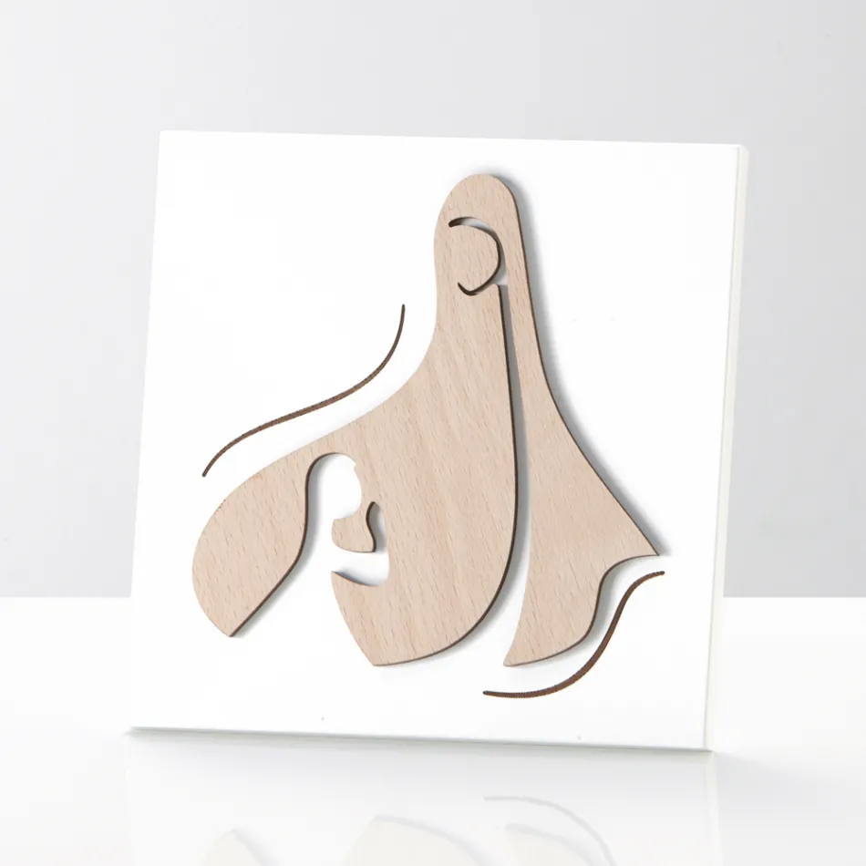 Imagine cu Scena Sacră Apariția Îngerului la Madone Made in Italy - Babuska Viadurini