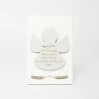 Imagine gravată cu laser a unui înger binecuvântat, realizată în Italia - Alain Viadurini