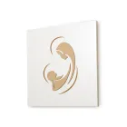 Imagine gravată cu laser a Madonei cu Copilul Made in Italy - Bashira Viadurini