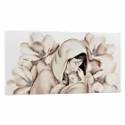 Panou modern de design în relief pe panza fabricat în Italia Sole Viadurini