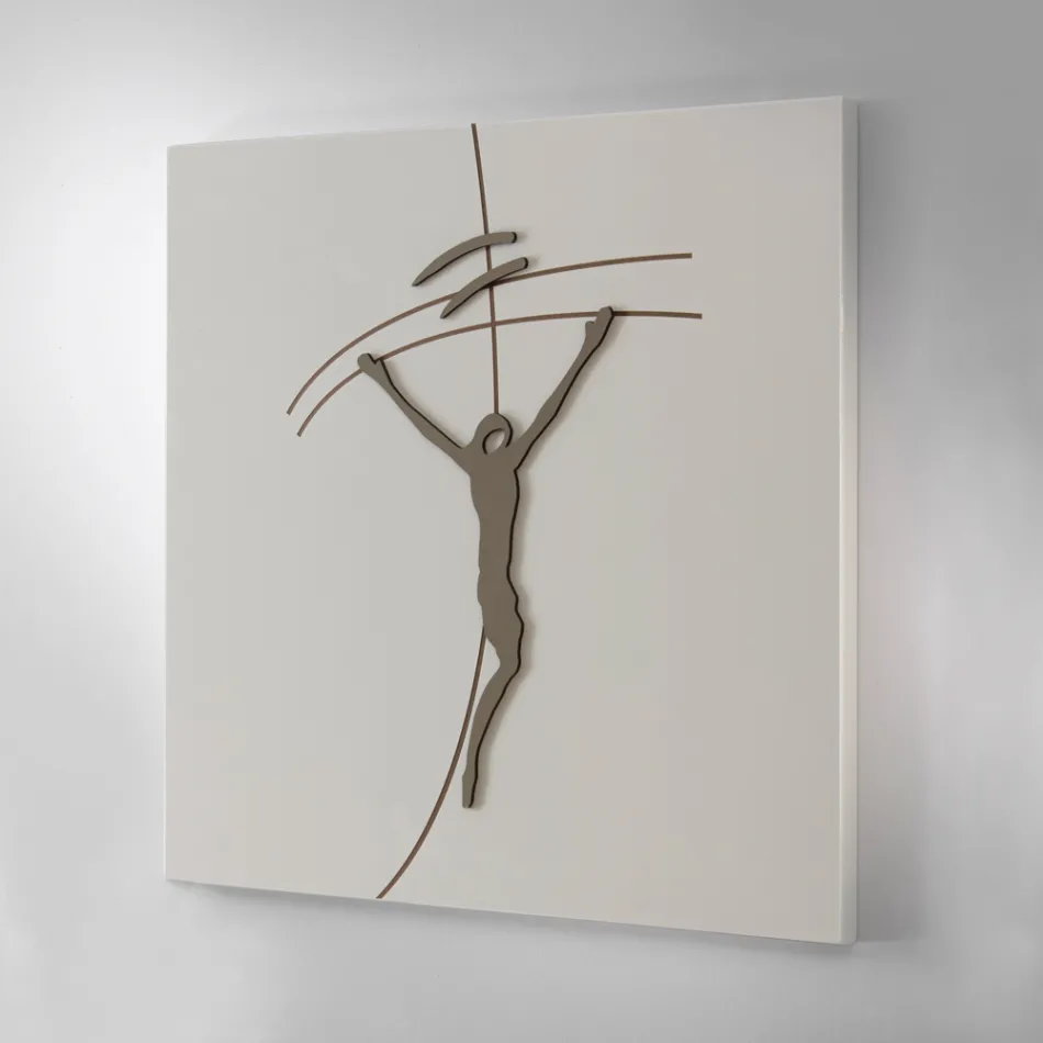 Poză gravată cu laser care îl înfățișează pe Mesia, fabricată în Italia - Ahmya Viadurini