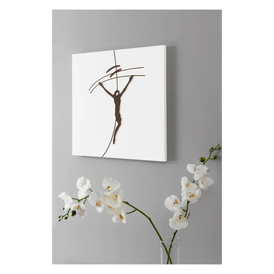 Poză gravată cu laser care îl înfățișează pe Mesia, fabricată în Italia - Ahmya Viadurini