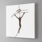 Poză gravată cu laser care îl înfățișează pe Mesia, fabricată în Italia - Ahmya Viadurini