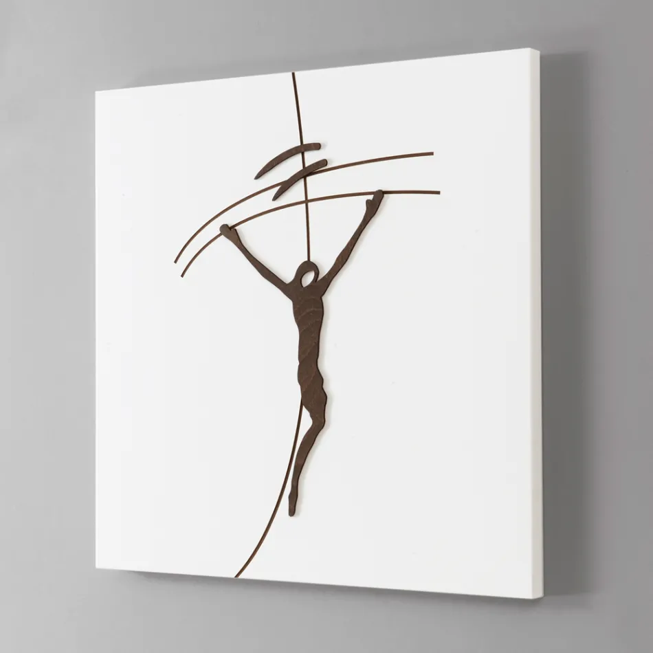 Poză gravată cu laser care îl înfățișează pe Mesia, fabricată în Italia - Ahmya Viadurini