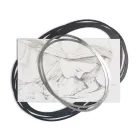 Imagine gravată cu laser cu sărutul Mariei către Isus, realizată în Italia - Sylvie Viadurini