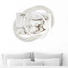 Imagine gravată cu laser cu sărutul Mariei către Isus, realizată în Italia - Sylvie Viadurini