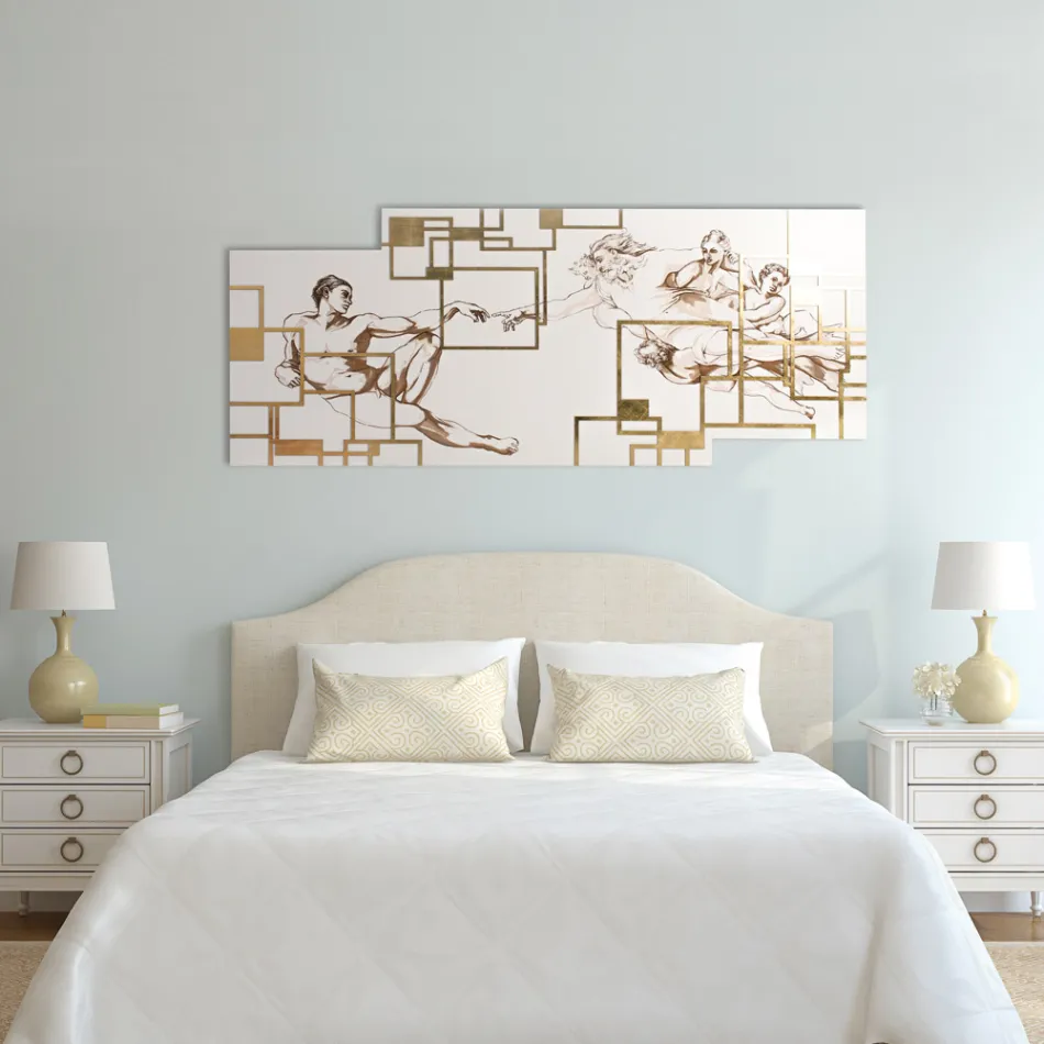 Imagine realizată cu laser care înfățișează creația Made in Italy - Pirucchio Viadurini