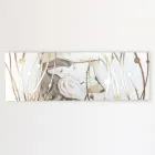 Tablou dreptunghiular realizat cu laser cu zeita si copil made in Italy - Nagi Viadurini