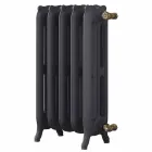 Radiator de design 5 elemente netede din fontă de la sol până la 1062 W - baroc Viadurini