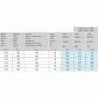 Radiator hidraulic din oțel cu design modern 6 măsuri de până la 1220 W - mască Viadurini