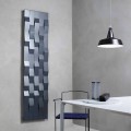 Radiator electric de perete din oțel de design modern până la 1400 W - piatră