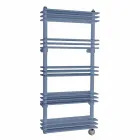 Radiator electric modern cu design vertical de perete de până la 700 W - raft Viadurini