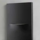 Radiator electric vertical în design modern din oțel de până la 1000 W - tăiat Viadurini