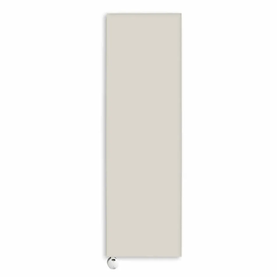Radiator electric vertical Design minimal din oțel Gri ardezie 700 W - Gheață Viadurini