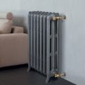 Radiator hidraulic din fontă decorat cu 3 coloane - Vanillina