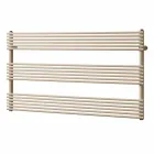 Încălzitor de prosoape cu radiator orizontal în design de oțel 750 W - Nibbio Viadurini
