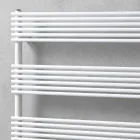 Încălzitor de prosoape cu radiator orizontal în design de oțel 750 W - Nibbio Viadurini