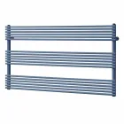 Încălzitor de prosoape cu radiator orizontal în design de oțel 750 W - Nibbio Viadurini