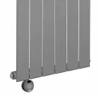 Electric Design Radiator Vertical Design de perete 1000 W - Picchio Viadurini