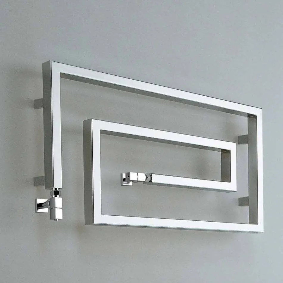 Cooler crom hidraulic portșervetele încălzit șarpe H Scirocco, Design Viadurini