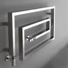 Cooler crom hidraulic portșervetele încălzit șarpe H Scirocco, Design Viadurini