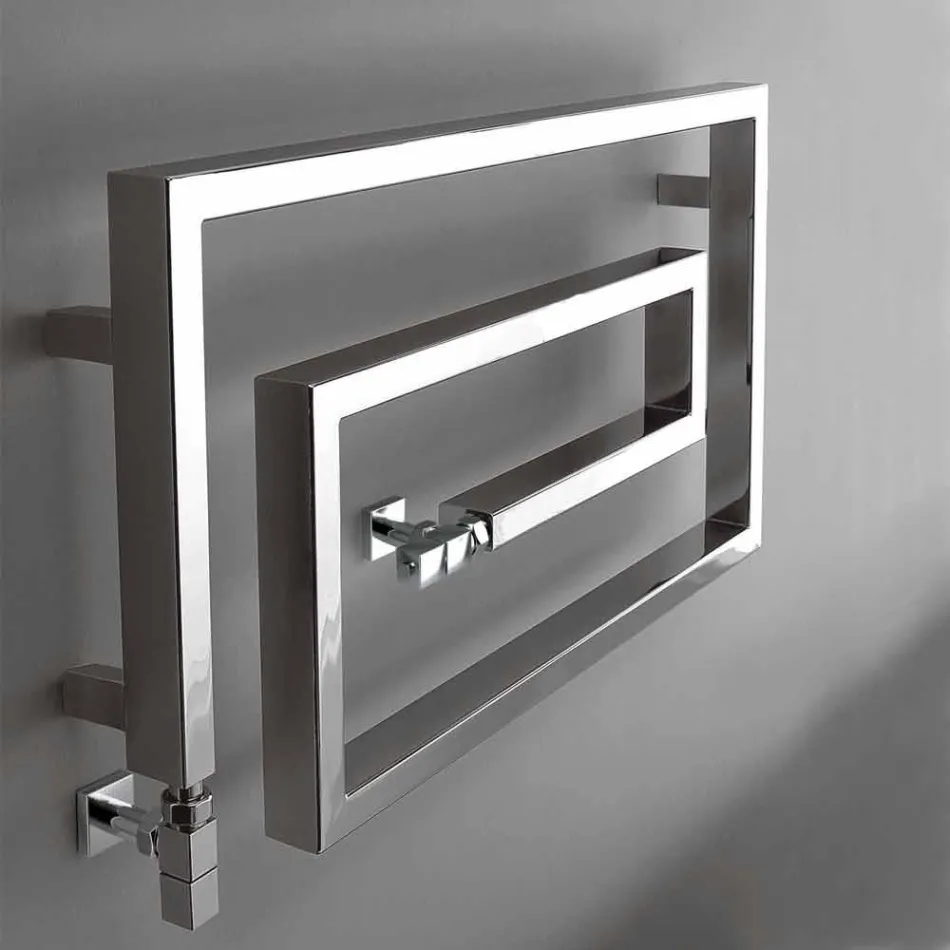 Cooler crom hidraulic portșervetele încălzit șarpe H Scirocco, Design Viadurini