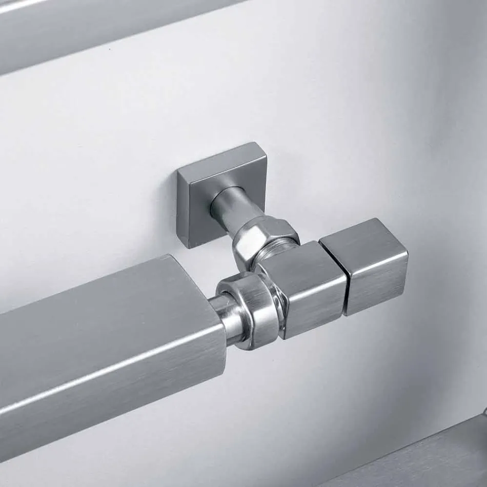 Cooler crom hidraulic portșervetele încălzit șarpe H Scirocco, Design Viadurini