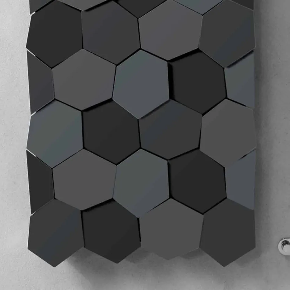 Radiator de design modern în oțel Design vertical 834 wați - miere Viadurini