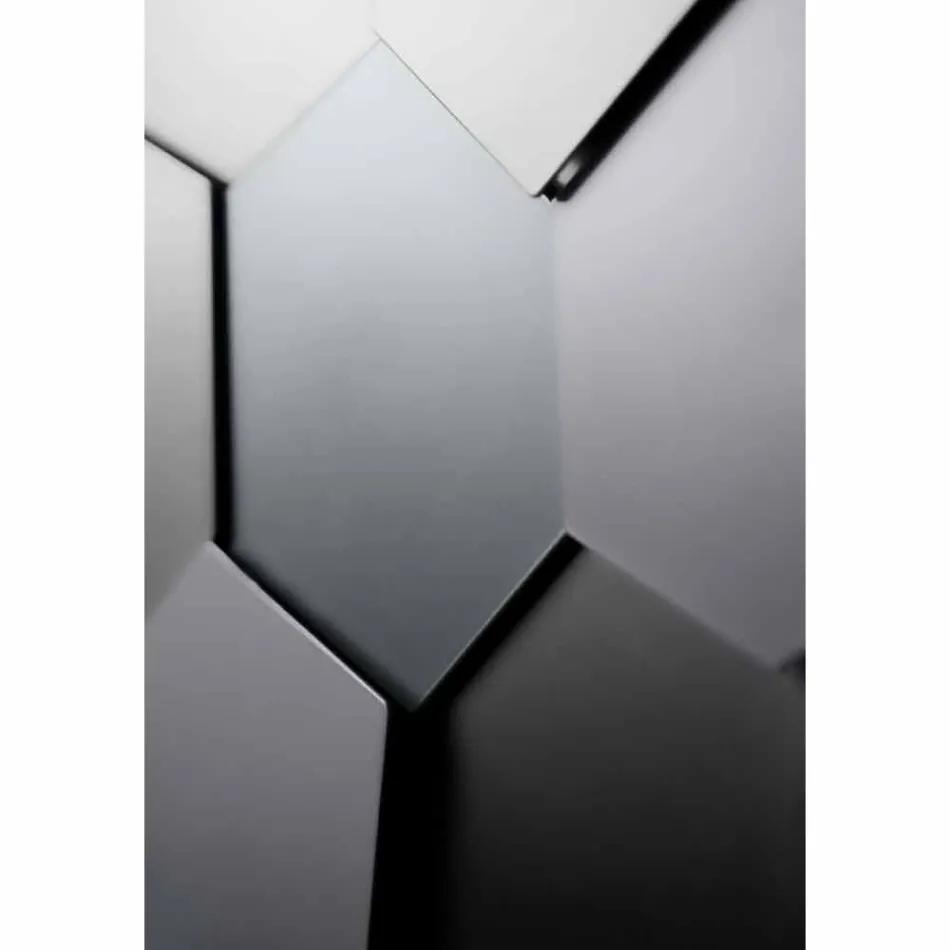 Radiator de design modern în oțel Design vertical 834 wați - miere Viadurini