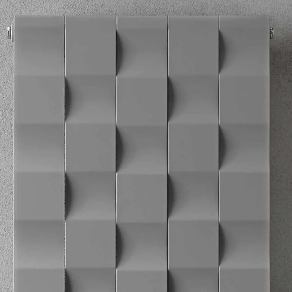 Radiator de perete hidraulic vertical de design modern, până la 898 wați - aer Viadurini