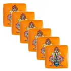 Rosenthal Versace Alphabet 6 boluri pătrate plate din porțelan - alfabet Viadurini