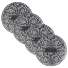 Rosenthal Versace Barocco 4 farfurii Diametru 17 cm din porțelan - Barocco Viadurini