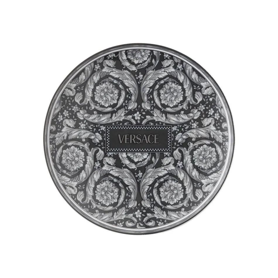 Rosenthal Versace Baroque 4 farfurii diametru 17 cm din porțelan - baroc Viadurini