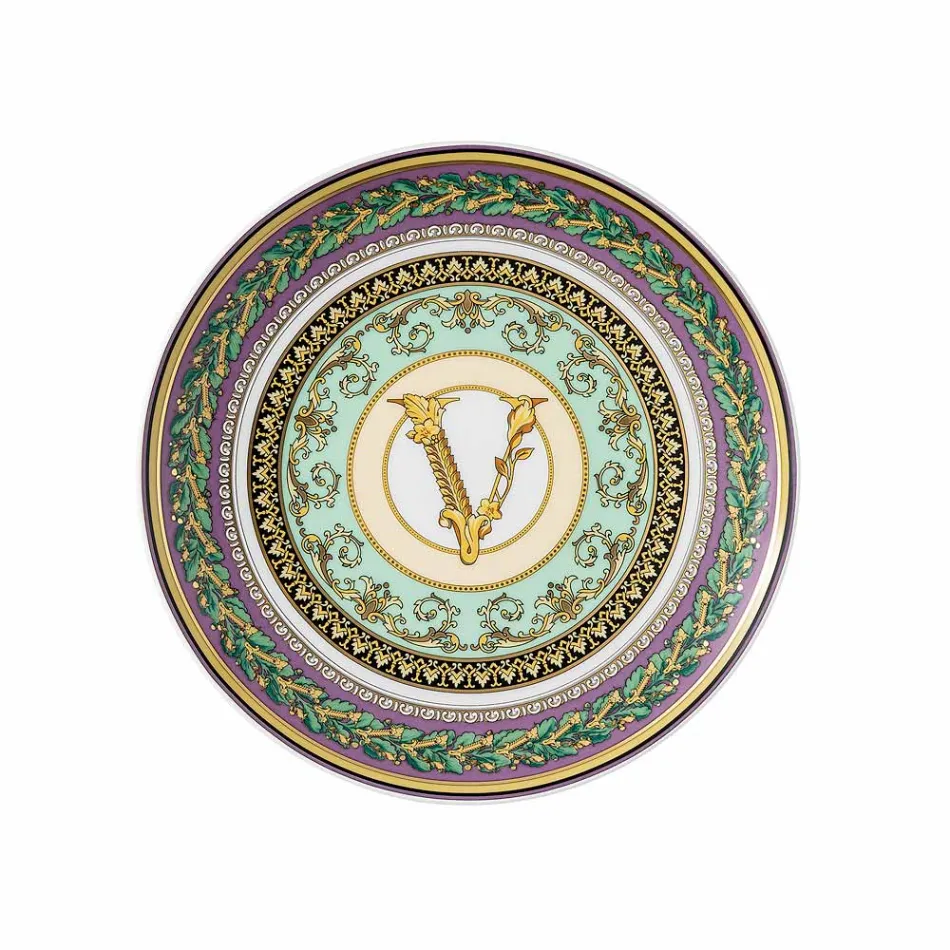 Rosenthal Versace Barocco Mosaic 4 farfurii Diametru 17 cm - Mozaic Viadurini
