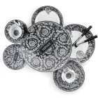 Rosenthal Versace farfurie baroc cu diametrul 33 cm din portelan - baroc Viadurini