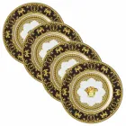 Rosenthal Versace I Love Baroque 4 Farfurii Diametru 18 cm - Baroc Viadurini