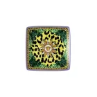 Rosenthal Versace Jungle Animalier 6 Boluri Plate Patrate - Animalier Viadurini