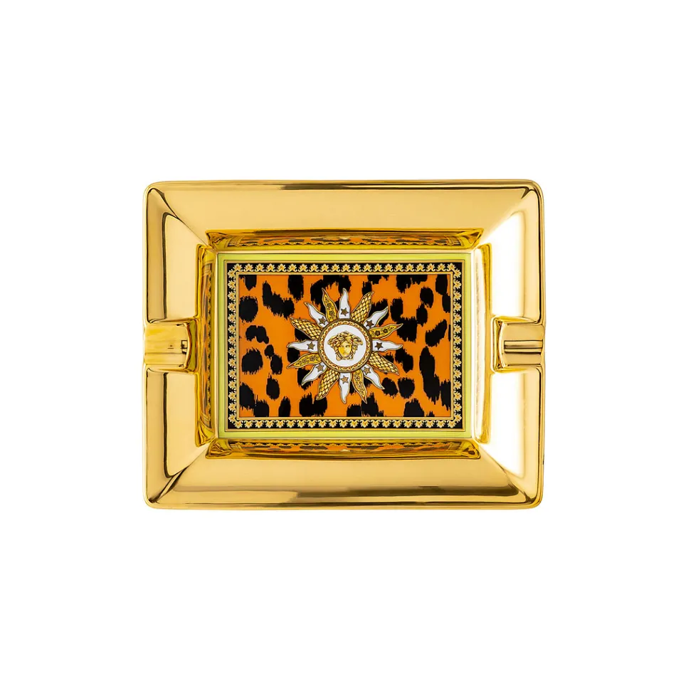 Scrumiera din portelan Rosenthal Versace Jungle Animalier - Animalier Viadurini