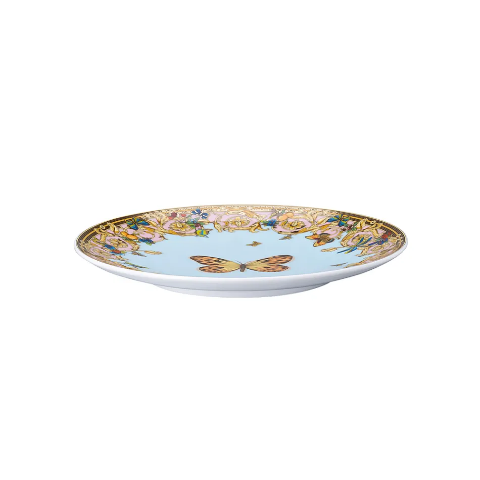 Rosenthal Versace Le Jardin 4 Farfurii Diametru 17 cm din Porțelan - Jardin Viadurini